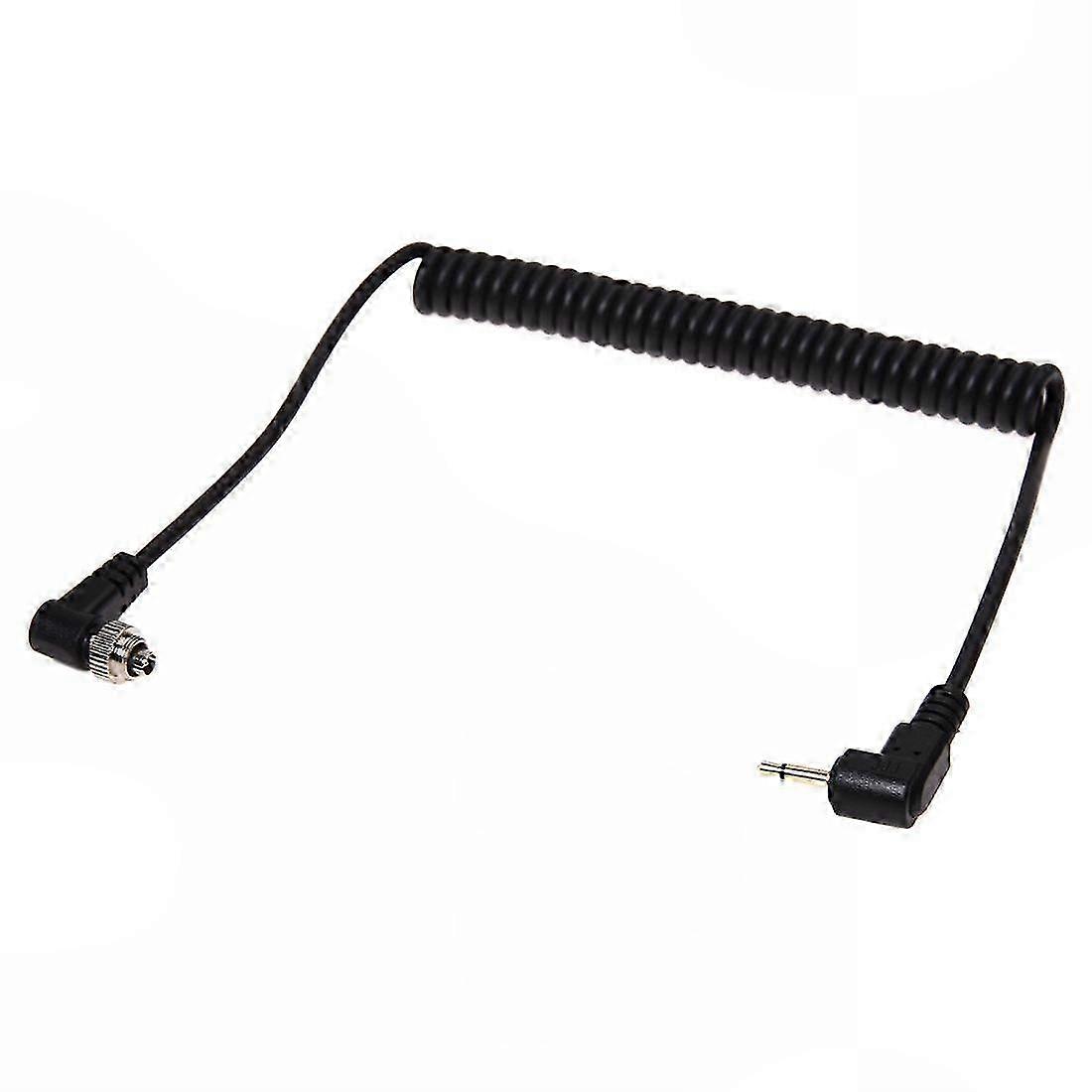 Trigger Studio Light Synchronization 2.5mm to Male PC Flash Sync Cable with Screw Lock