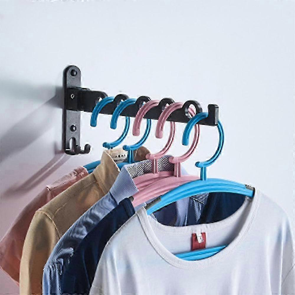 Wall Mounted Clothes Drying Rack,retractable Folding Clothes Dry Racks