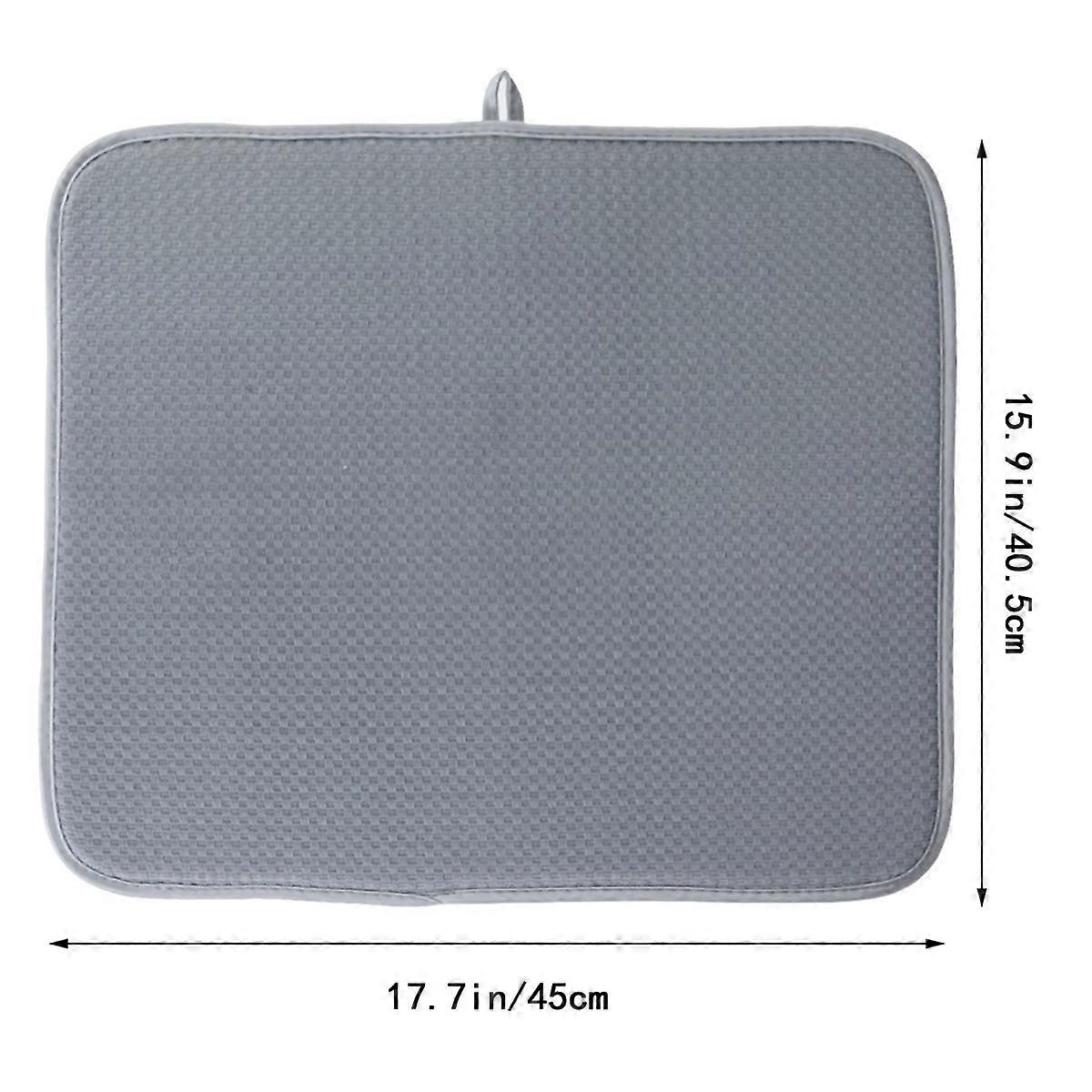 Table Mat Heat Resistant Mat for Drying Dish Grey Multipurpose