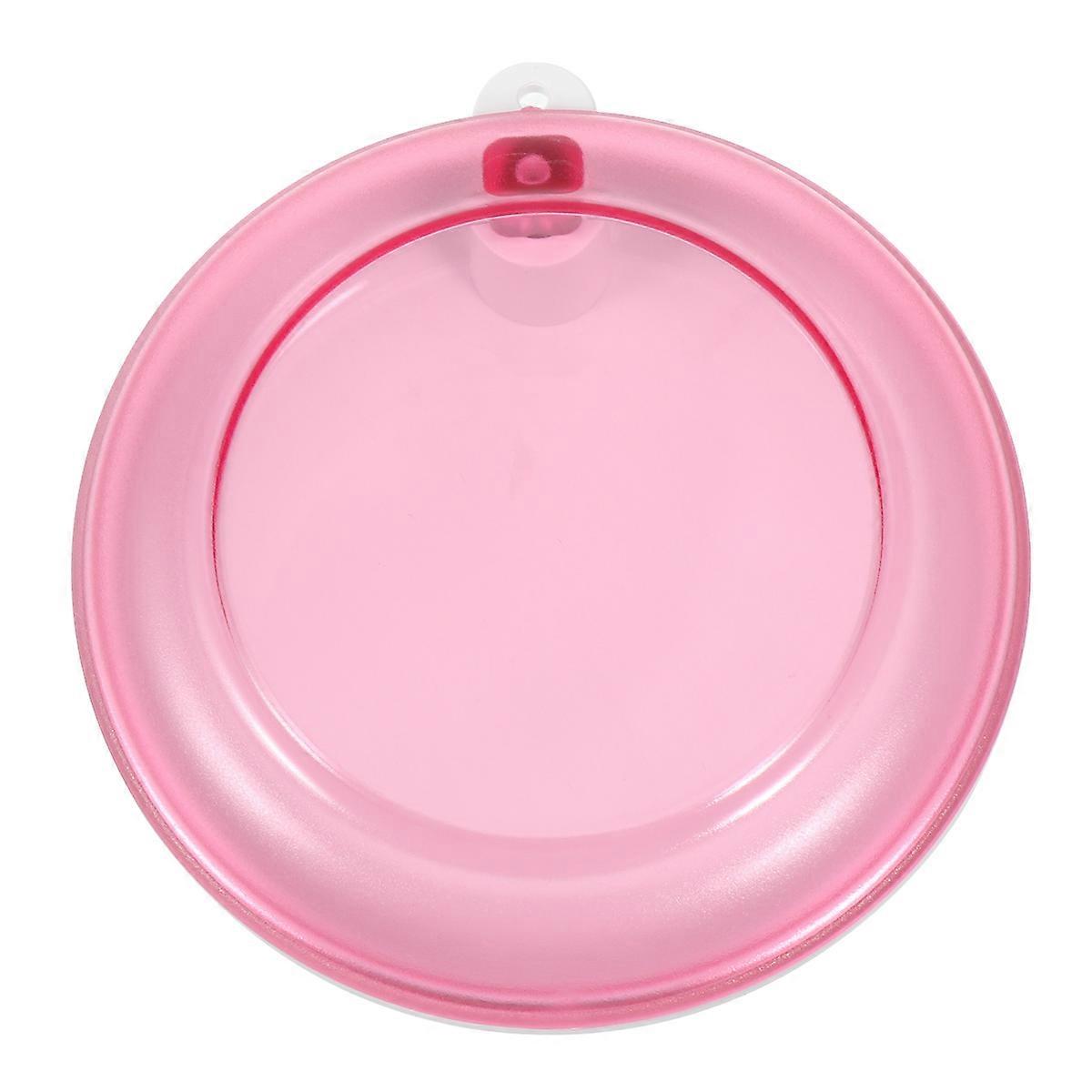 Denture Retainer Rotating Tooth Storage Box for Storage 1Pcs Pink
