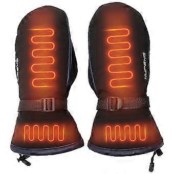 Electric Heating Gloves Men Women USB Charging Electric Heated Gloves Winter Skiing Snowboarding Can