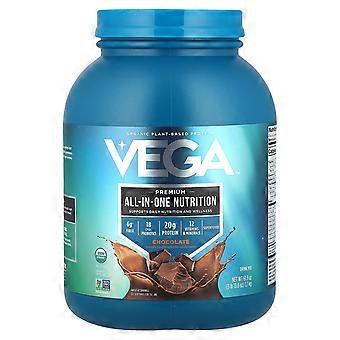 Vega, Bio-Pflanzenprotein, Premium-All-in-One-Nährstoff, Schokolade, 1,7 kg (3 lb 13,8 oz)