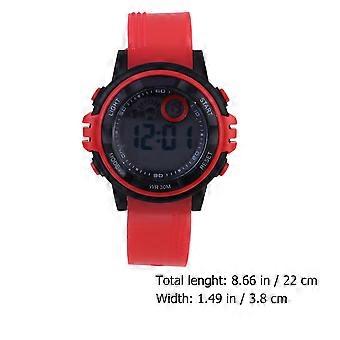 Waterproof Outdoor Children's Watch Digital Multifunctional Luminous 1Pcs
