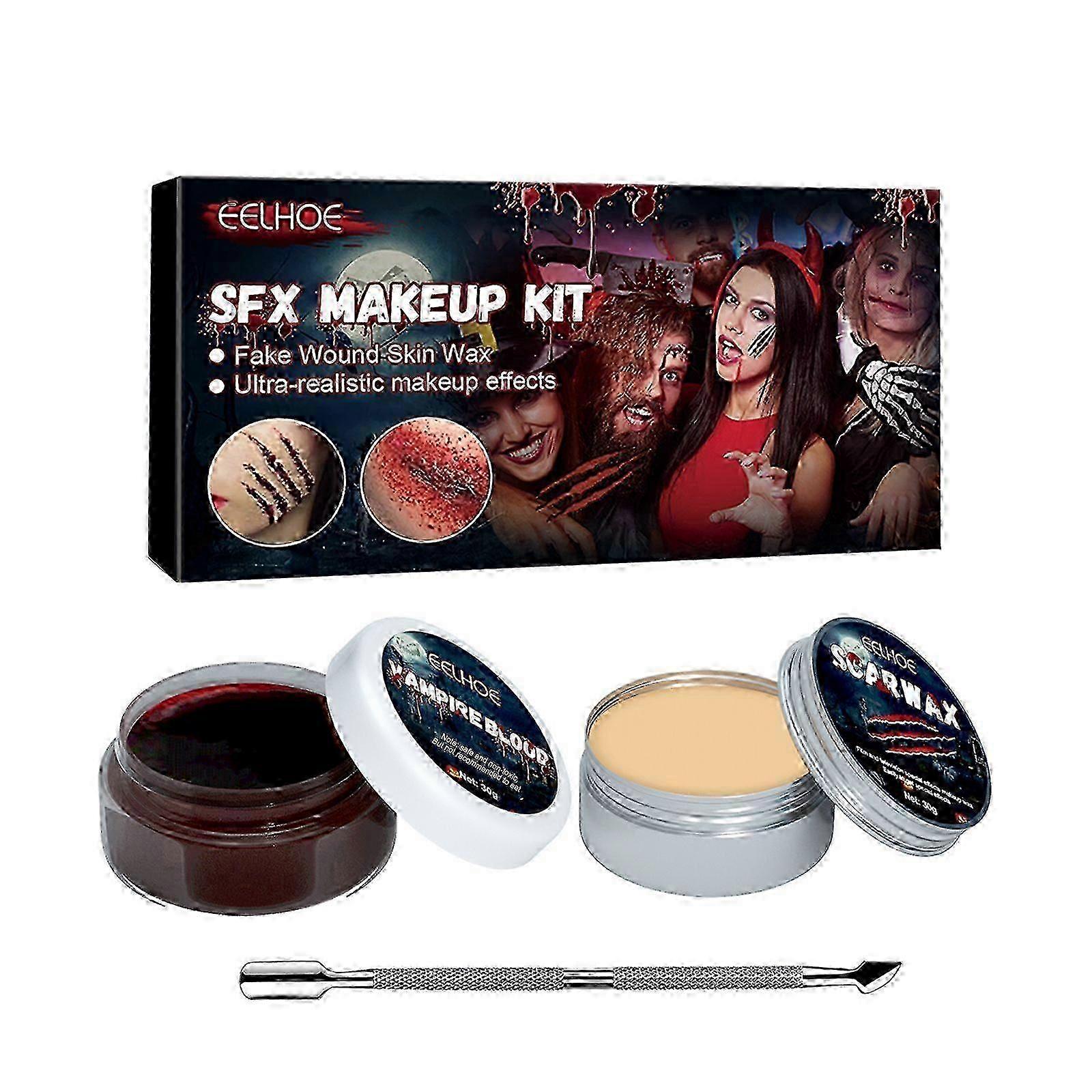 Realistic Scar Wax Makeup Kit