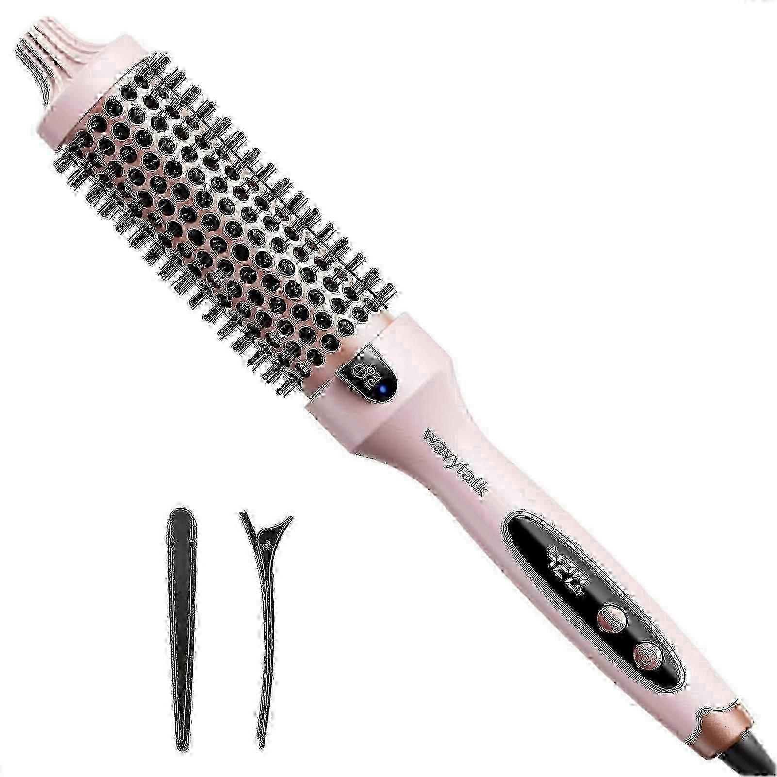 Thermal Ionic Curling Iron Brush .-inch, Space-Saving for Everyday Use