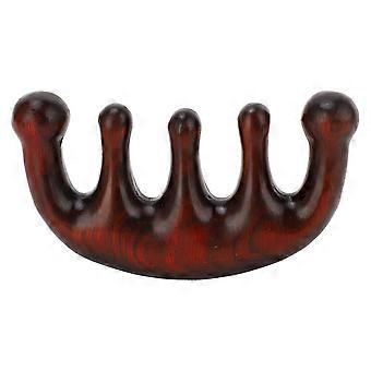 Wide Tooth Wood Comb Meridian Massage