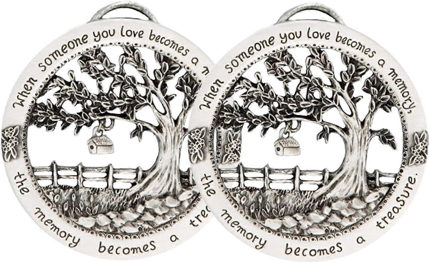 Merry Christmas Ornament - 2 Pcs