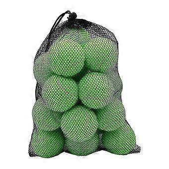 20pcs tennis balls elastic balls exercise 2.52" diameter wear resistant training balls for outdoor_OpLa2