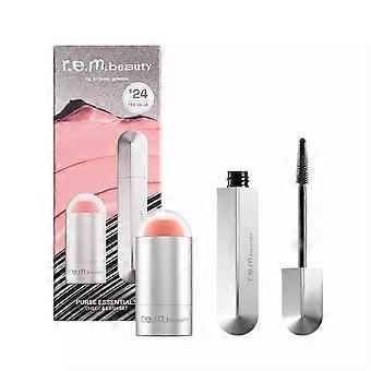R.e.m. Beauty Purse Essentials Cheek & Lash Set, Lengthening Lash Effect, Light Tones - 2ct