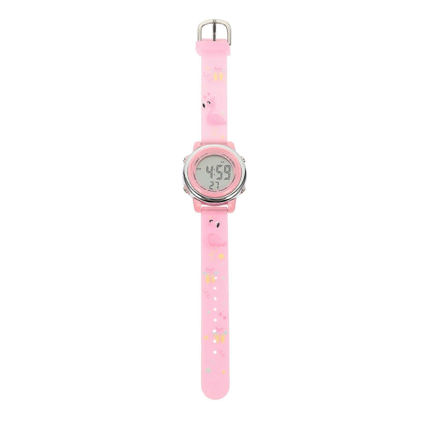 Kids Watch Waterproof Students Watch with LED Electronic Function 2Pcs