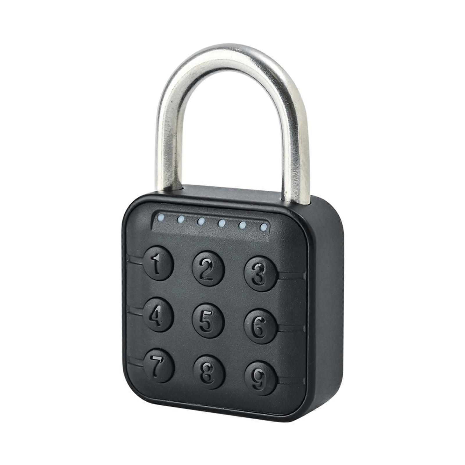 Combination Lock Multifunctional Smart Password Padlock Tuya APP Network IP65 Waterproof