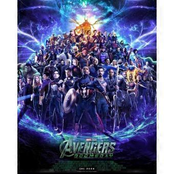 Avengers: Doomsday 2026 – Film-Puzzle, ein Knobelspiel. Artikelnummer: AO-788.