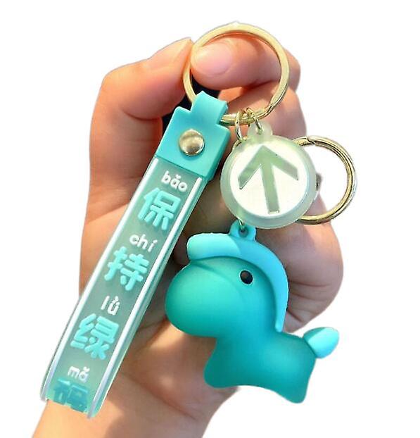 (keep The Green Horse Bag Pendant