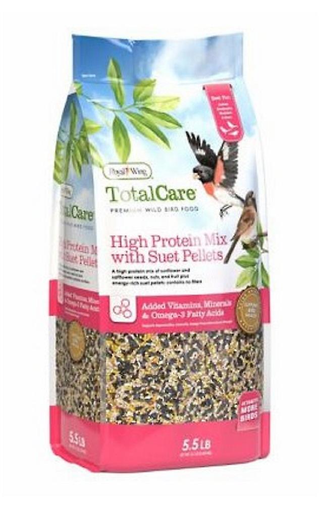 Royal Wing 13466 Total Care 5.5 lbs High-Protein Wild Bird Food w/ Suet Pellets