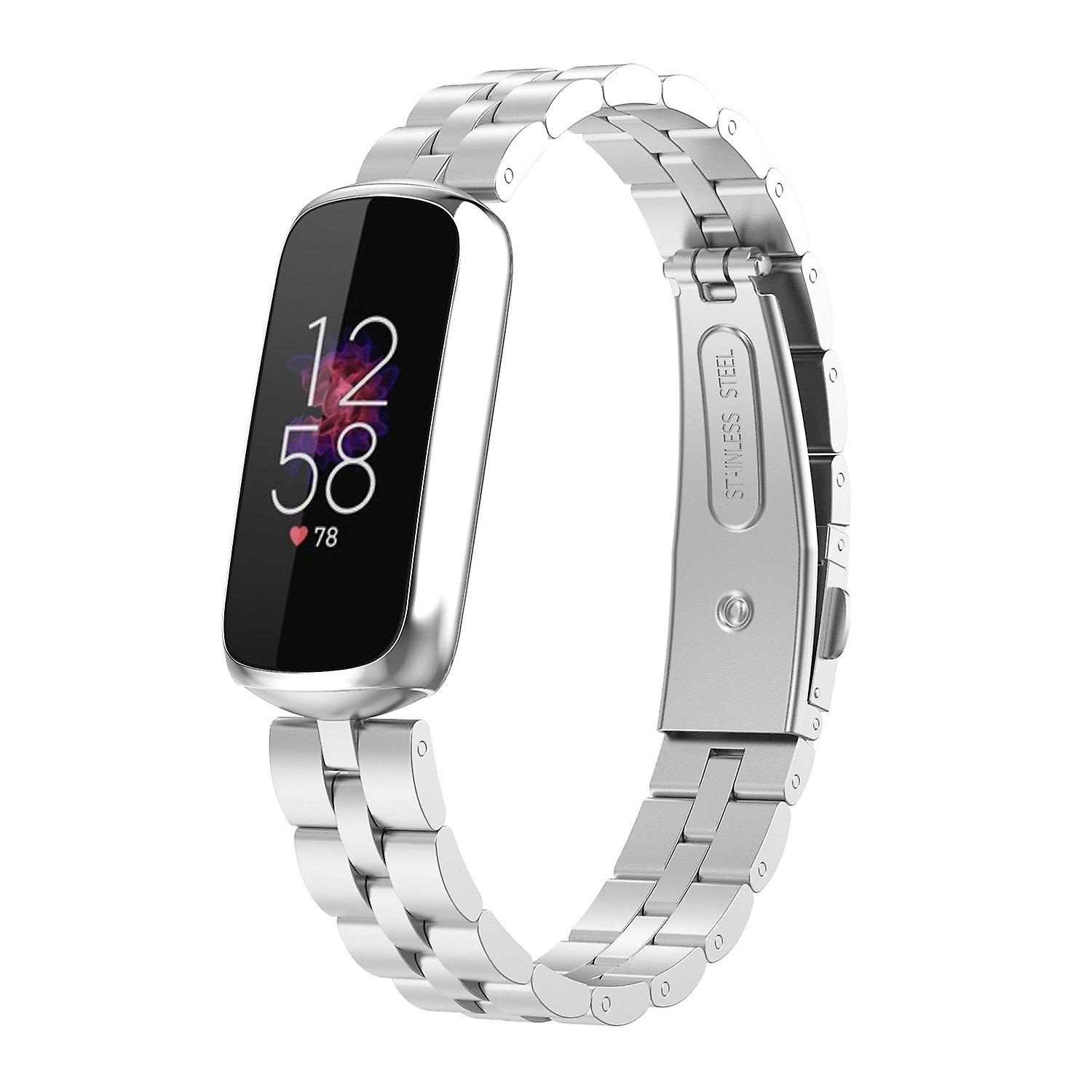 Stainless Steel Watch Strap Fit For Fitbit Luxe Smart Watch