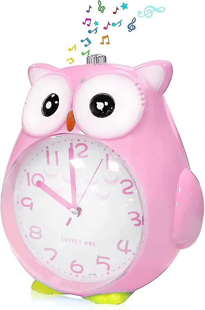 Alarm Clock Children, Children's Heilwiy Owl Alarm Clock, Alarm Clock Children Desk Clocks