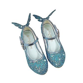 Mini Chaussure Talon Haut En Cristal Bleu Iplusmile – Décoration De Bureau, Accessoire DIY Maison De Poupée, Stimule L'imagination