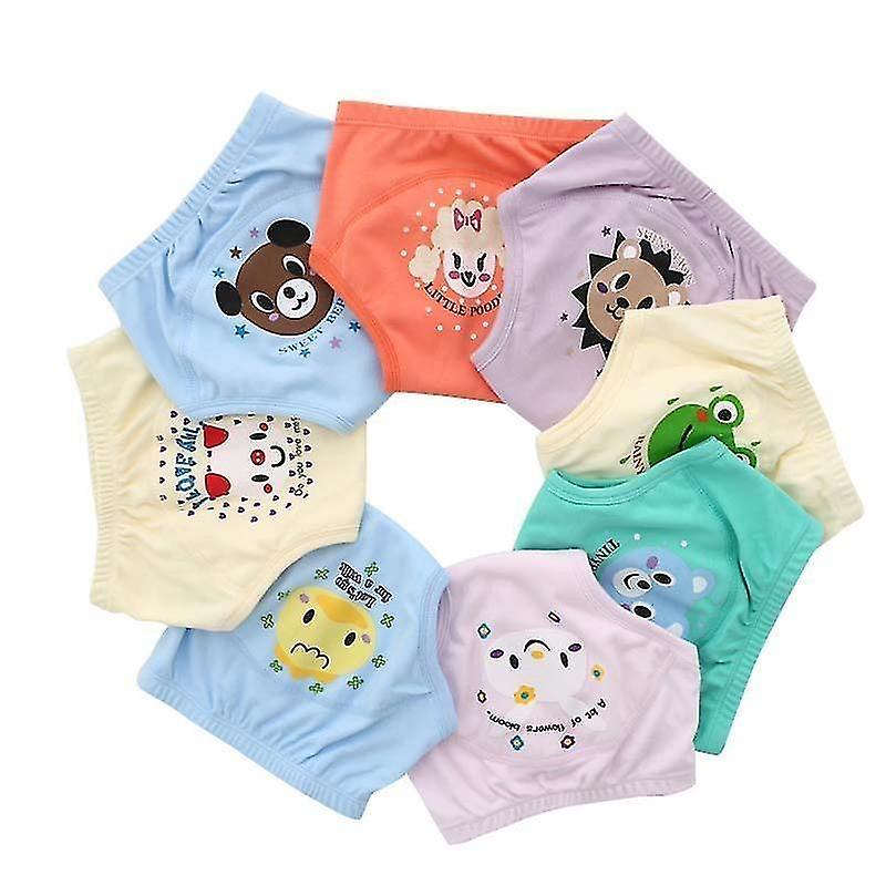 Size 90 Set B Four Layers Toilet Potty Training Reusable Waterproof Nappy Panties Short