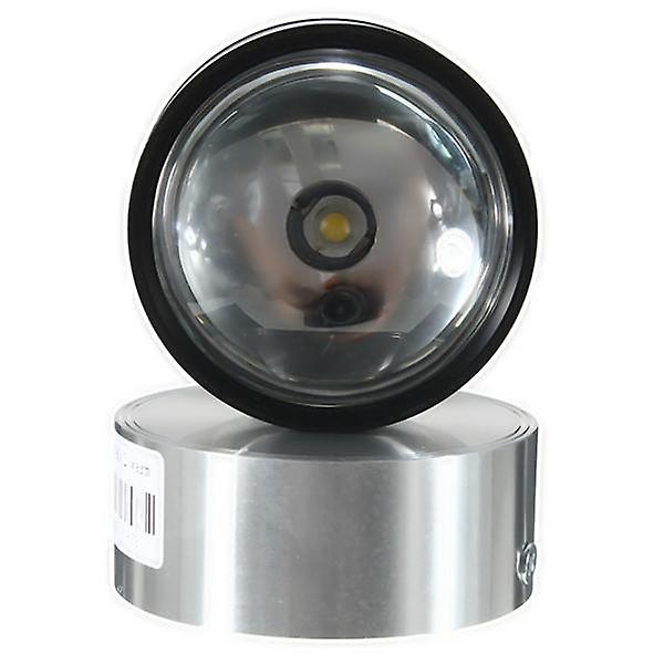 Modern 2w Led Wall Lamp - Aluminum Crystal Ball Shape For Indoor Room Lighting