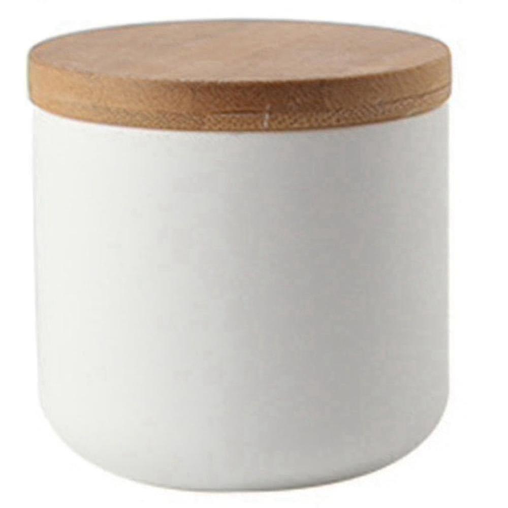 صندوق تخزين الحبوب الكاملة مطبخ تخزين جرة الطعام مختومة جرة، أبيض S