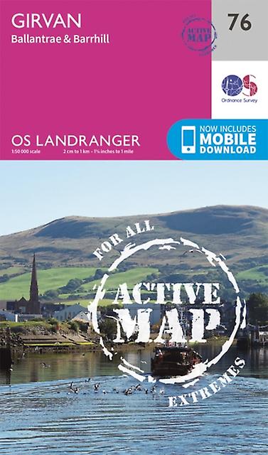 Girvan Ballantrae Barrhill by Ordnance Survey Paperback Book