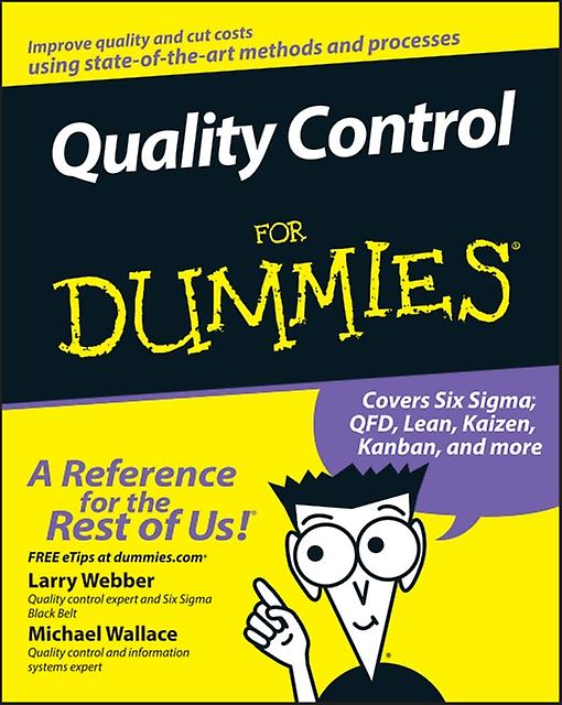 Quality Control For Dummies - Larry Webber - Production and quality control management - John Wiley & Sons - Paperback