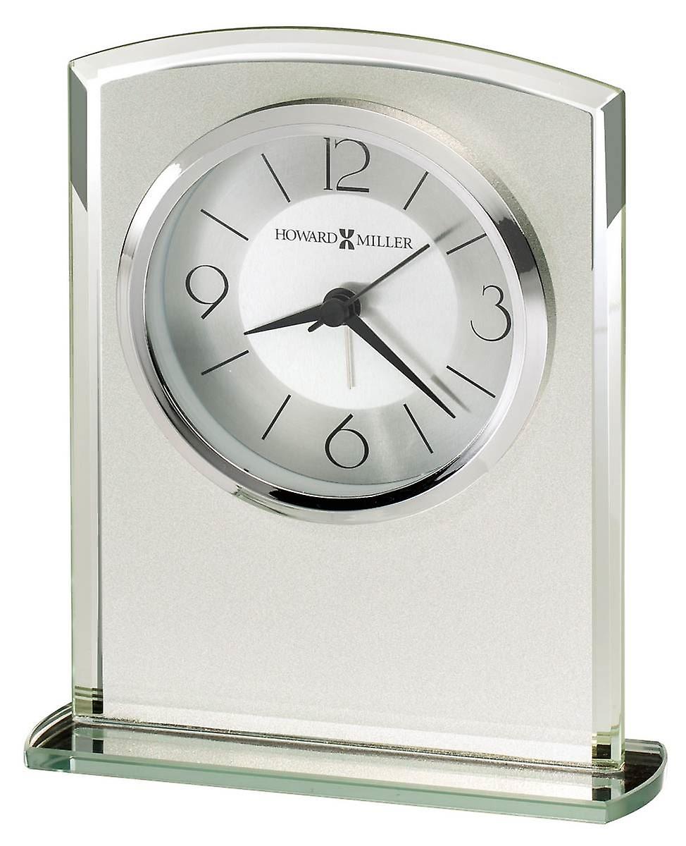 Howard Miller Glamour Tabletop Clock - Frosted Glass
