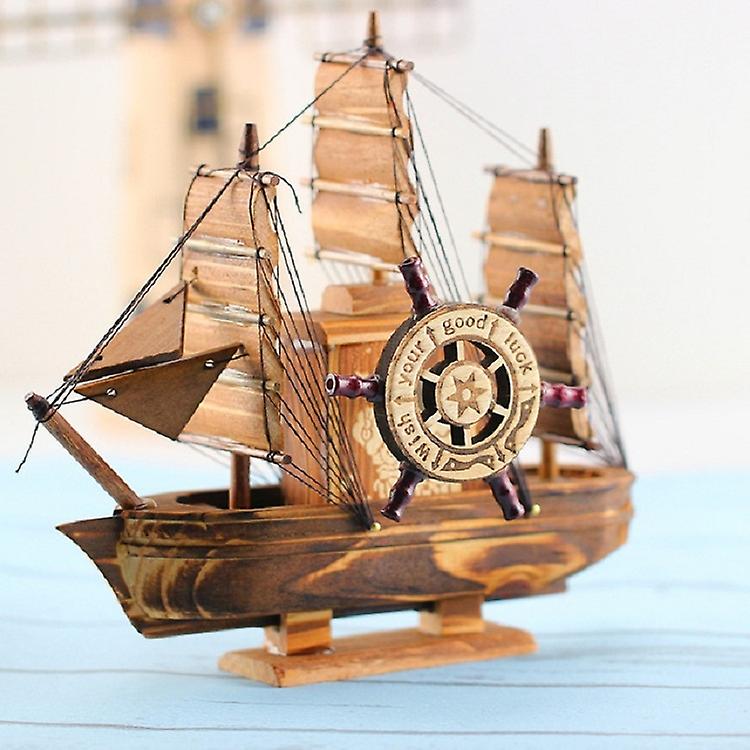 Wooden Music Sailing Decoration