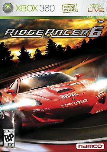 Ridge Racer 6  Game - Xbox 360 - PAL - New & Sealed