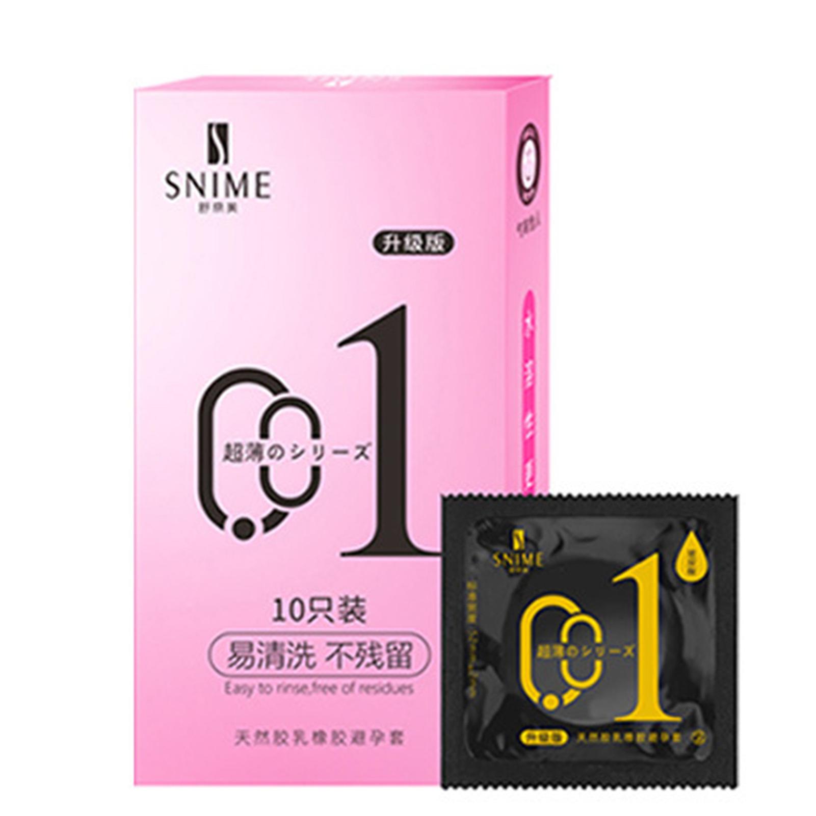 10pcs Lubricated Ultra-sensitive Condoms Durable And High Sensitivity Condoms For Indulgent Sexual Enjoyment