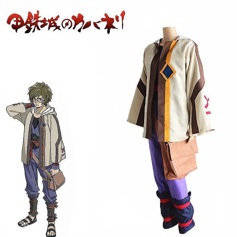 生駒コスプレ カバネリ・オブ・アイアン・フォートレス アニメ コスプレ衣装 フルコスチュームセット コスチューム 小鉄条のカバネリ ユニセックスコスチューム