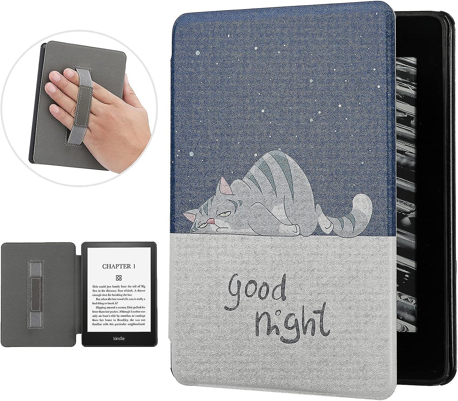 Case For Kindle Paperwhite 11th Generation E-reader (6.8", 2021) And Kindle Paperwhite Signature Edition With Palm Rest And Auto Sleep/wake Function B
