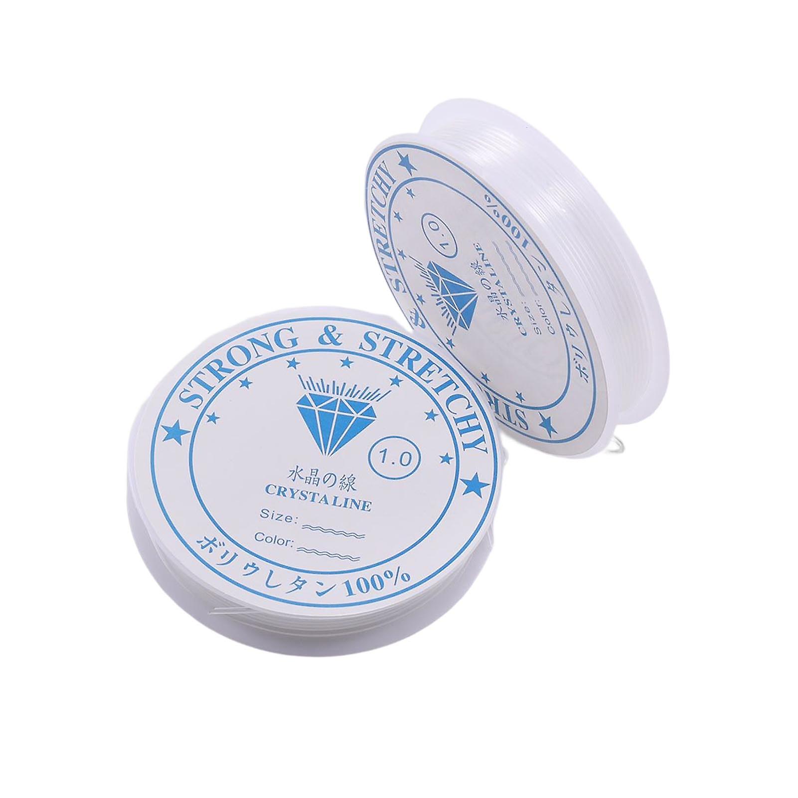 3pcs Transparent Elastic Line Strong Stretchy String Hanging Wire Suitable For Jewelry Making Supplies