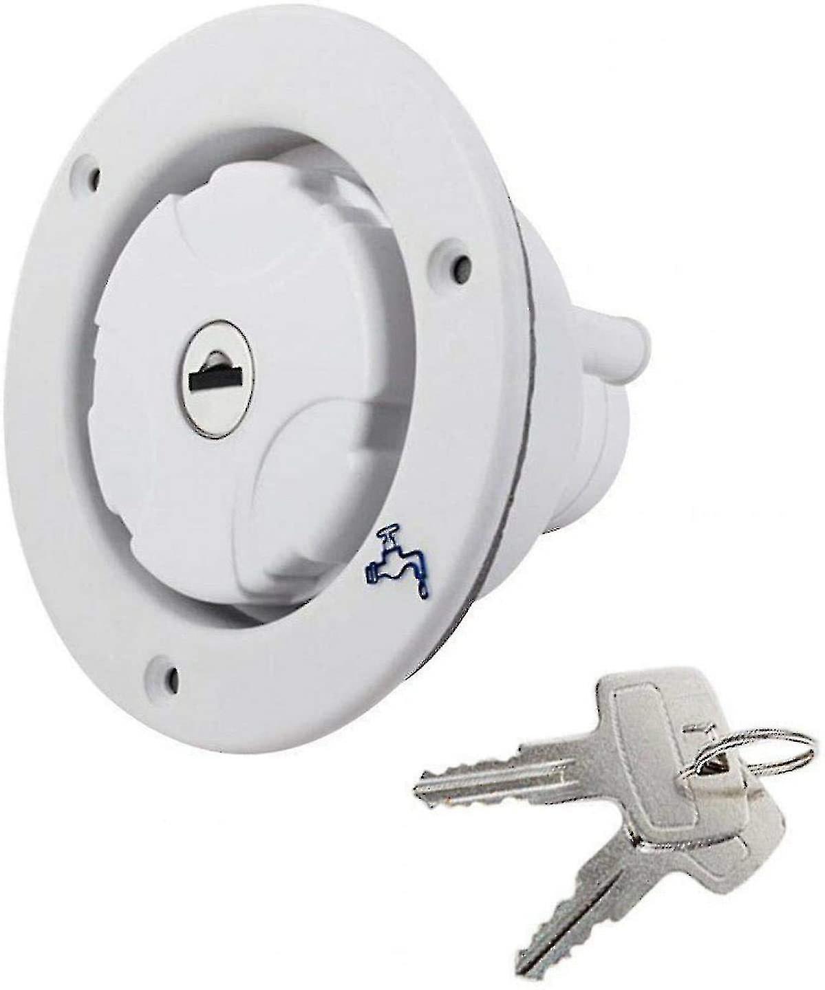 Gravity Fresh Water Fill Hatch Inlet,spring And Seal Ring Design,for Trailer Motorhome
