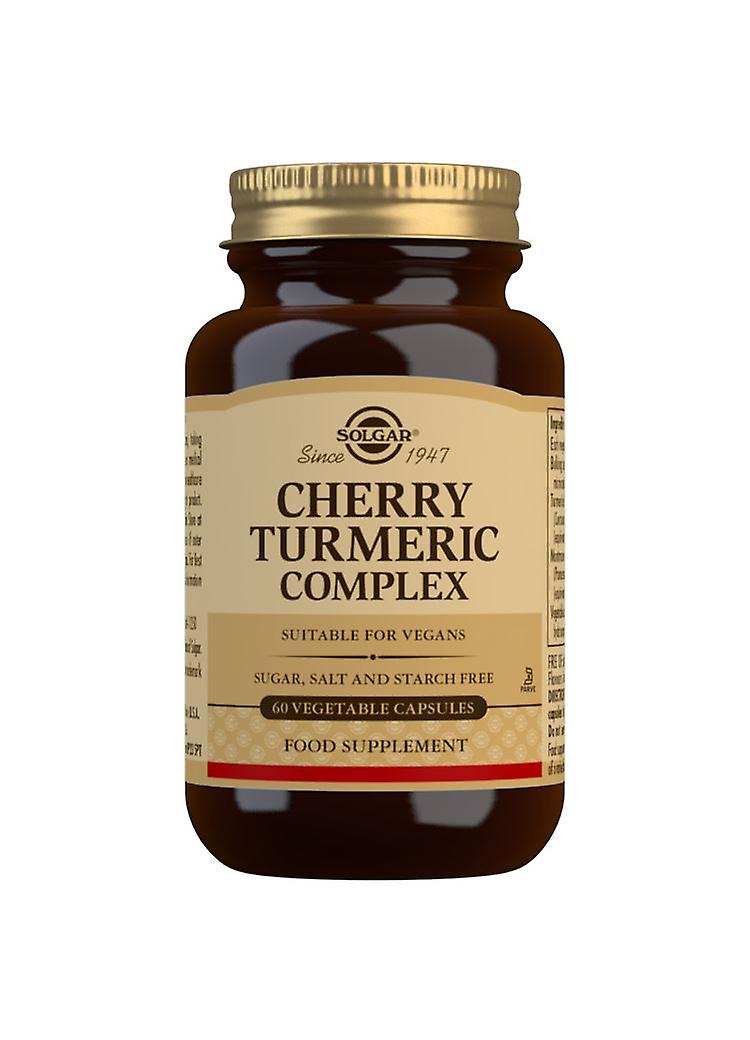 Solgar Cherry Turmeric Complex - 60 Vegicaps