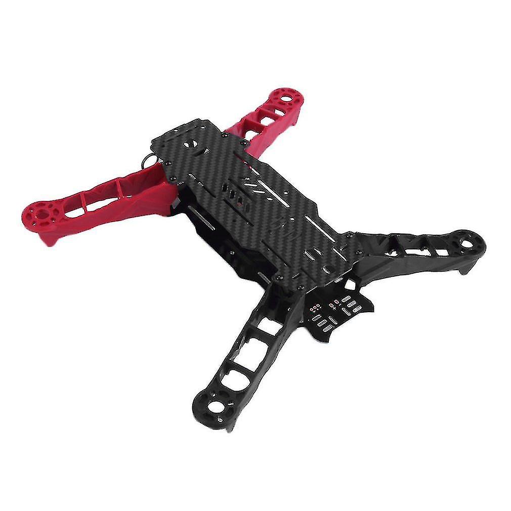 Enzo250 250mm Wheelbase 4-axis Carbon Fiber Quadcopter Frame Kit Red&black