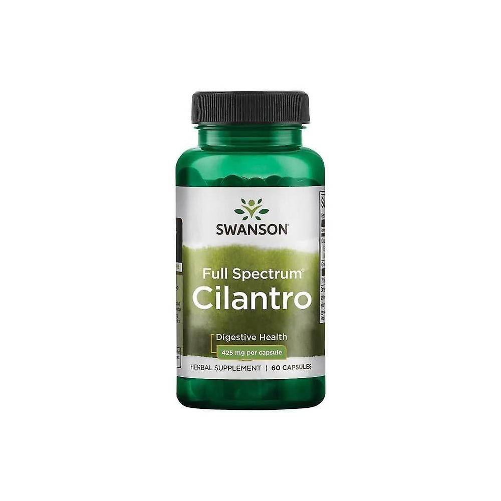 Swanson full spectrum cilantro - coriander (60 capsules) 7522