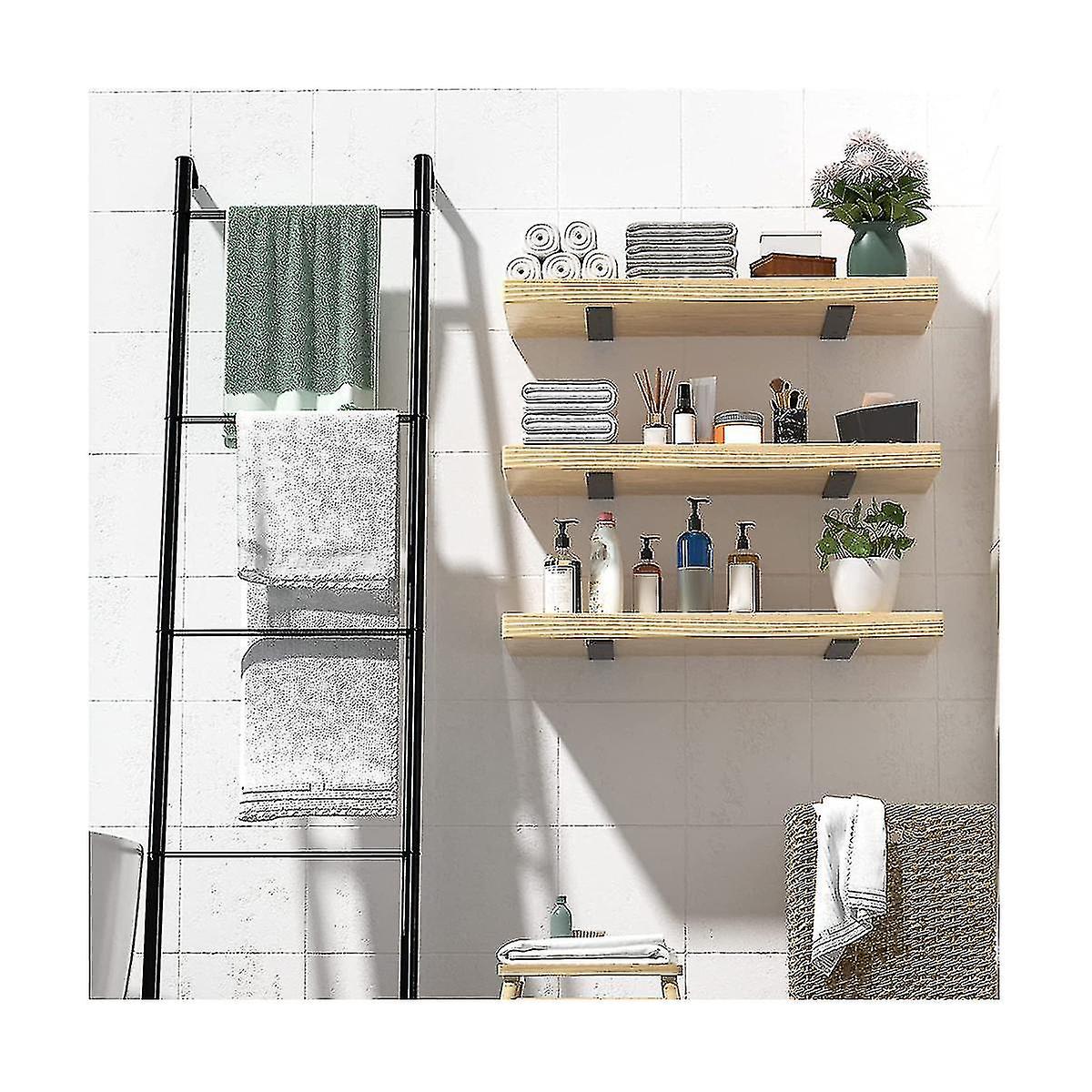 Duty Shelf Brackets , Floating Shelf Brackets, Rustic Industrial Shelf Brackets With Modern Iron Fi