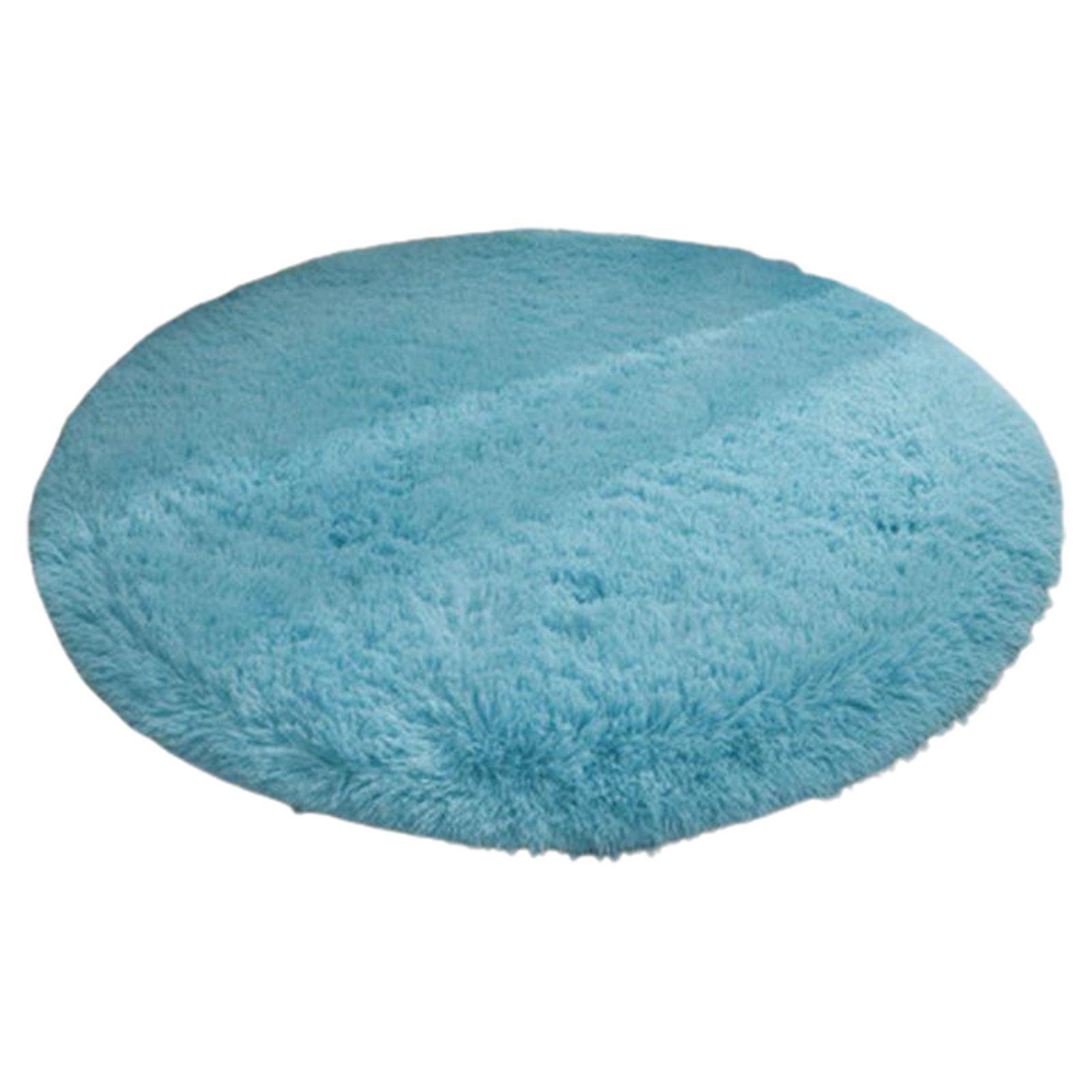 Soveværelse Luksus Rund Fluffy Area Tæppe Super Soft Slidstærk Skridsikkert Design Cirkel Tæppe Gulvtæppe Tæppe