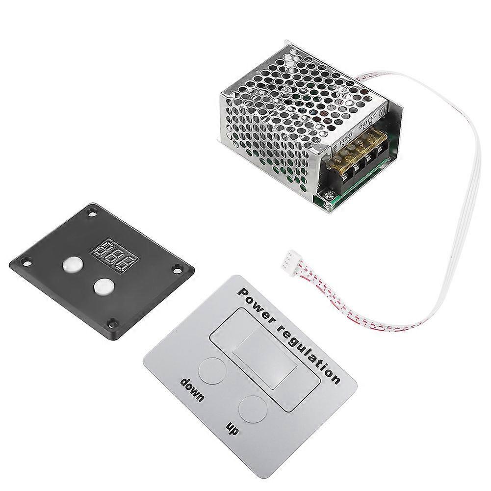 4000W SCR Digital Voltage Regulator Speed Control Dimmer Thermostat AC