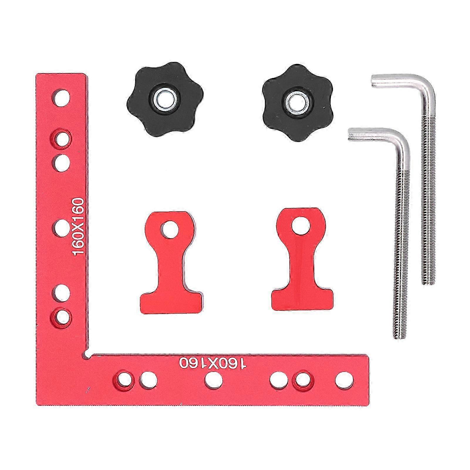 90° Woodworking Square Right Angle Positioning Ruler Fixed Block CNC Processing Fixture