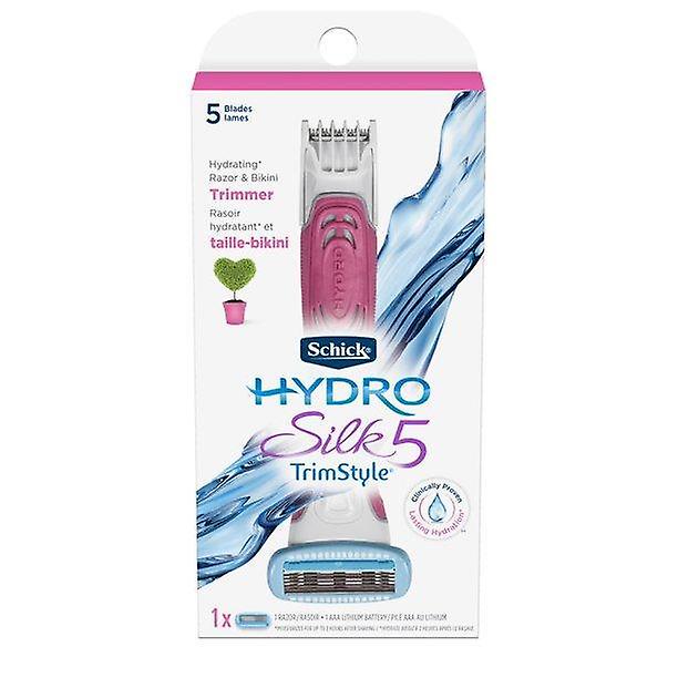 Schick Hydro Silk Trimstyle Scheermes + Bikinitrimmer, plus 1 navulling