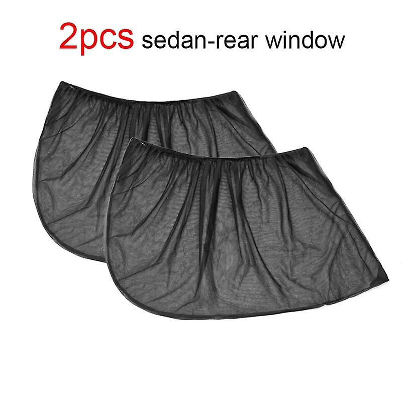 1/2/4 יחידות סדאן / SUV רכב שמשיות סטיילינג רכב כילה נגד יתושים וילון הגנה UV חלון צד שמשיה רשת מגן שמש 2023 ~ 20597