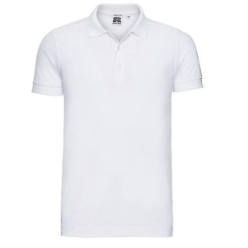 Russell Mens Plain Stretch Polo Shirt