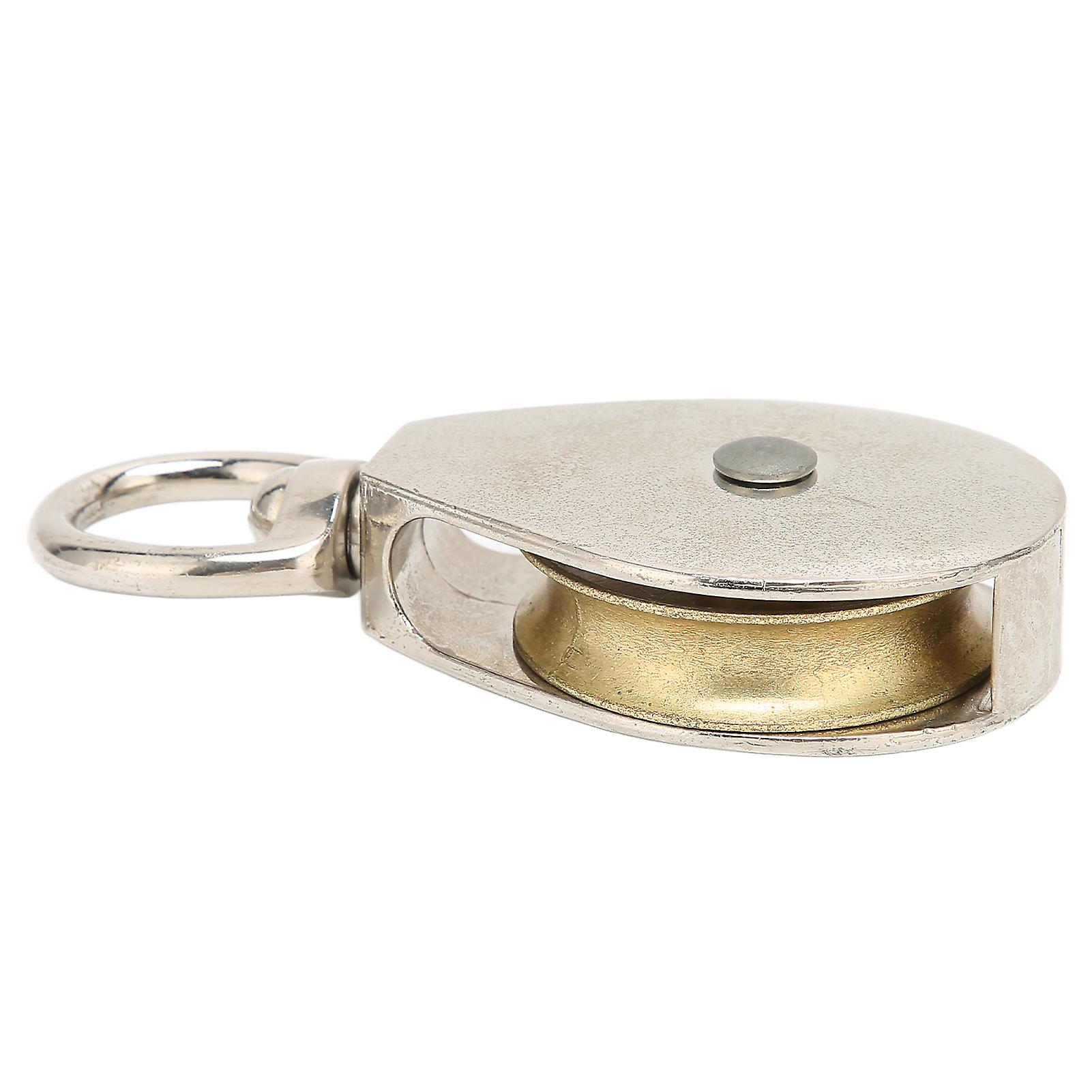 Rotatable Alloy Single Pulley for Weight Exercise & Rehab Training