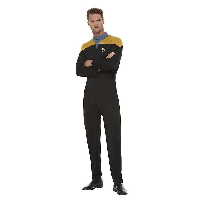 Star Trek Voyager Operations Uniform Gold & Black 52445m