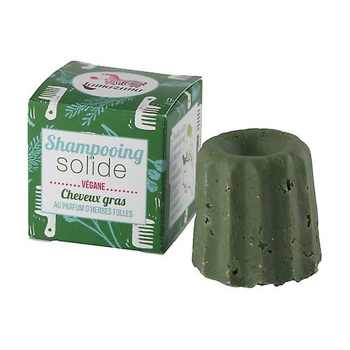 Solid shampoo for oily hair - mad herbs without essential oil 55 g