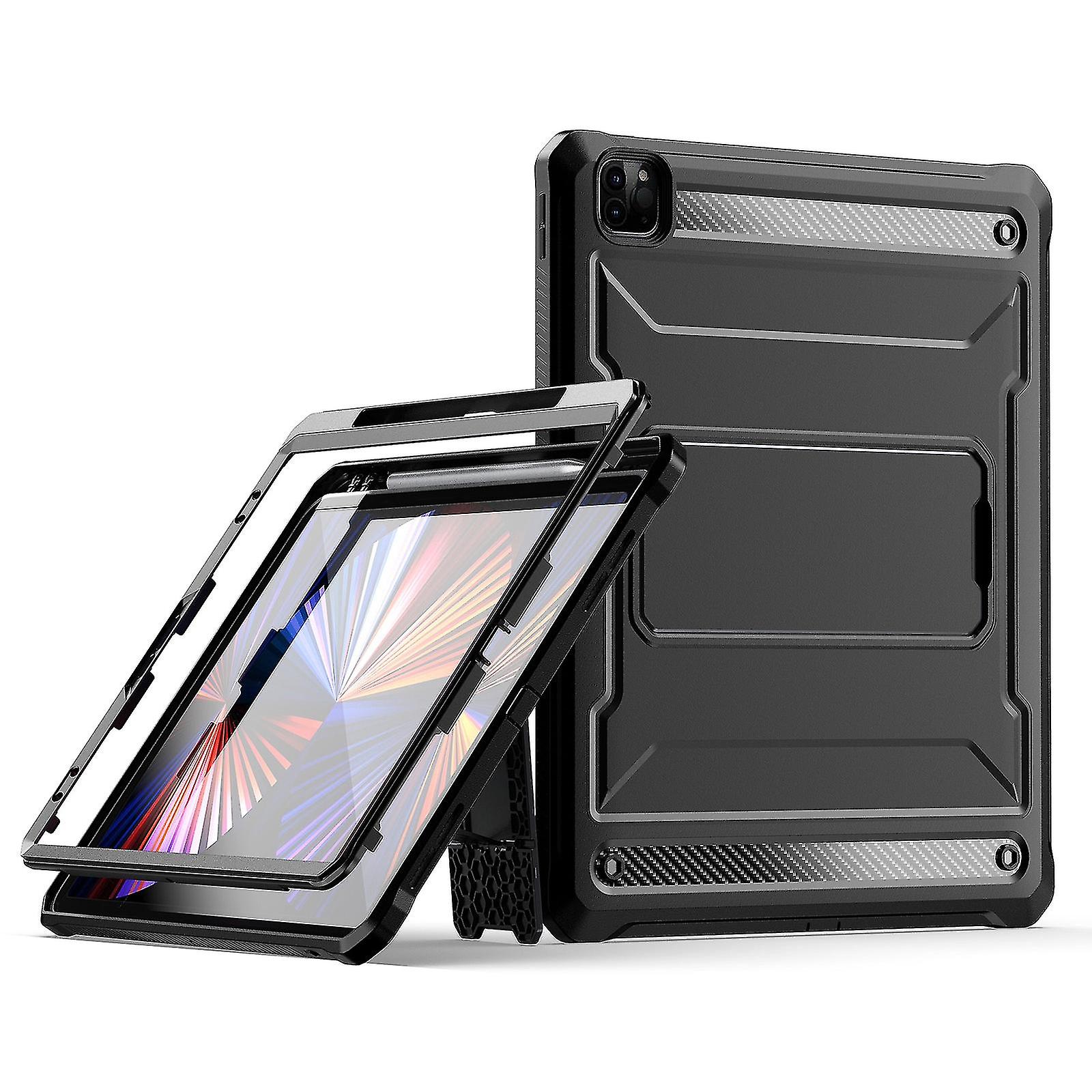 Tablet Protective Case For Ipad Pro 12.9 2021/2020/2018 Black