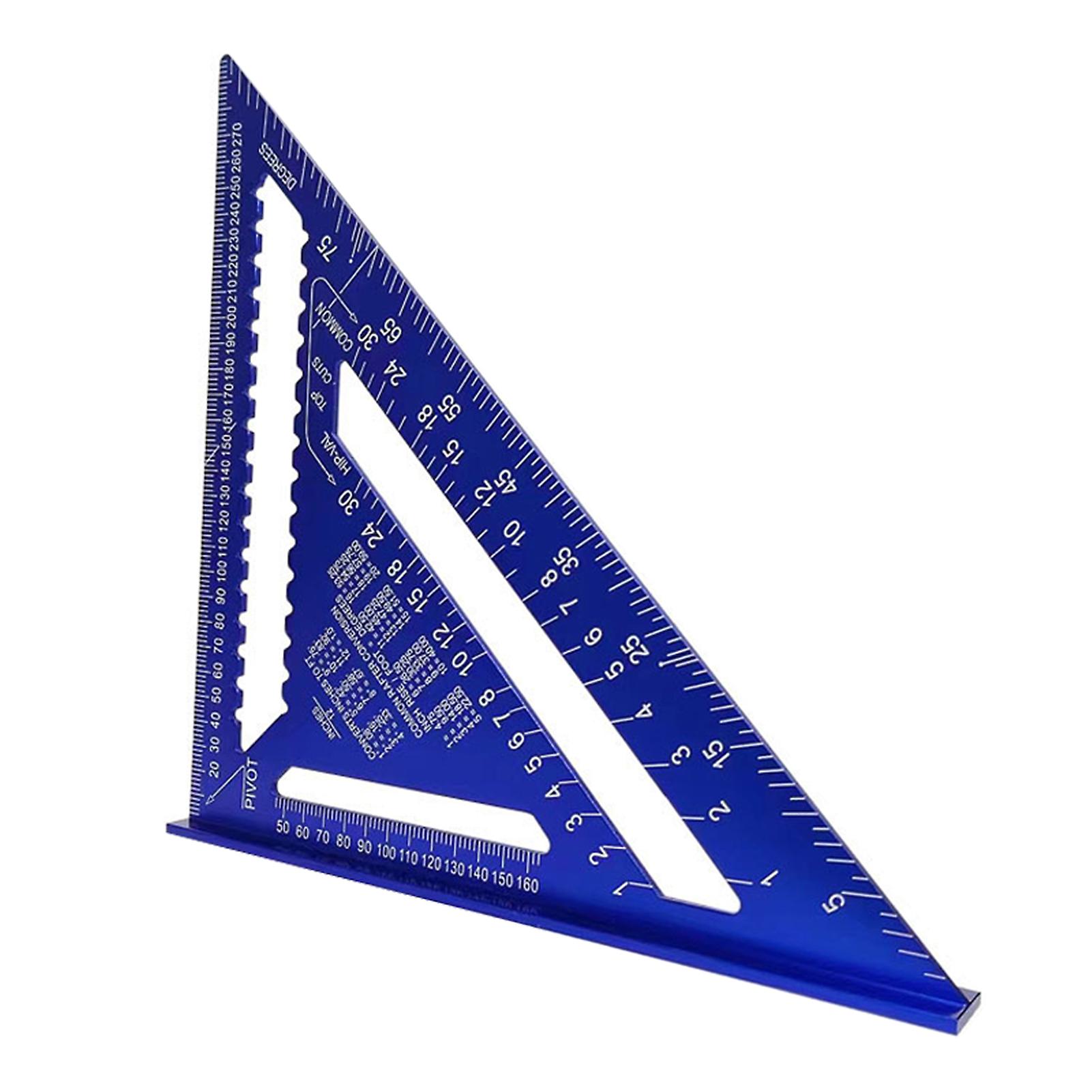 Heavy Duty Woodworking Triangles Ruler High-Precision Lightweight Ruler for Carpenters