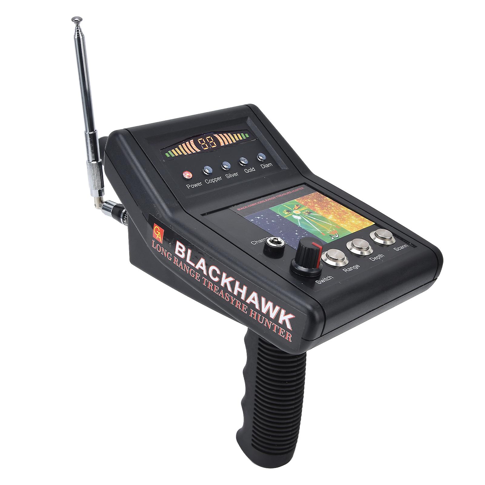 A8 Metal Detector Underground 15m Deep Metal Finder Scanner Search Range 1000m Metal Location Machine AU 100‑240V Without Display Screen